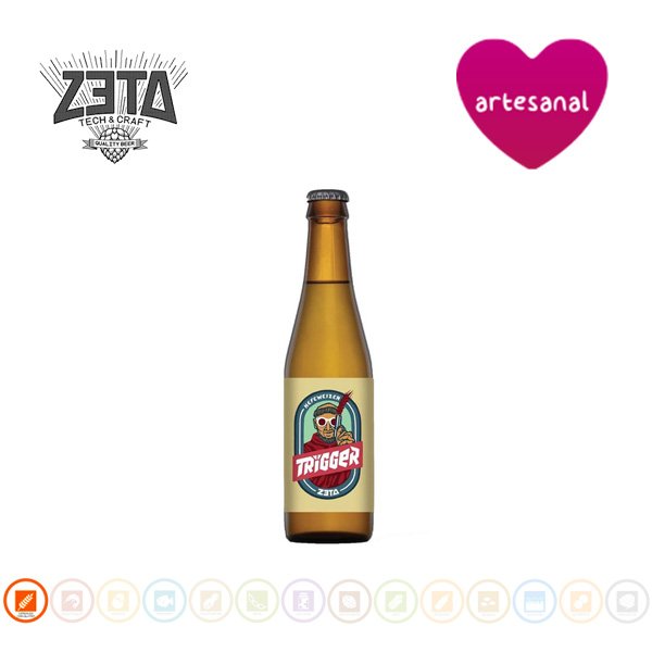Cerveza Artesana De Trigo Trïgger, Cervezas Zeta