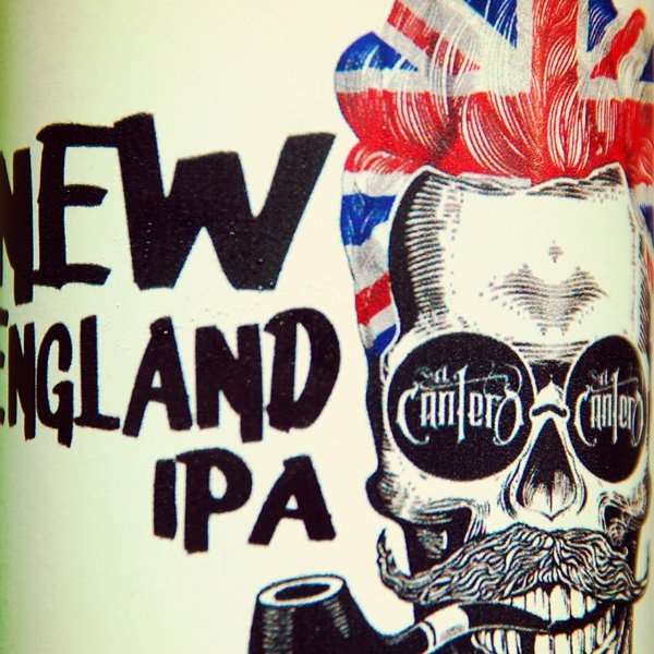 Cerveza Artesana New England IPA, El Cantero
