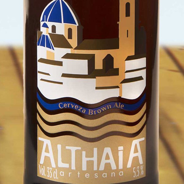 Cerveza Artesana Brown Ale, Althaia