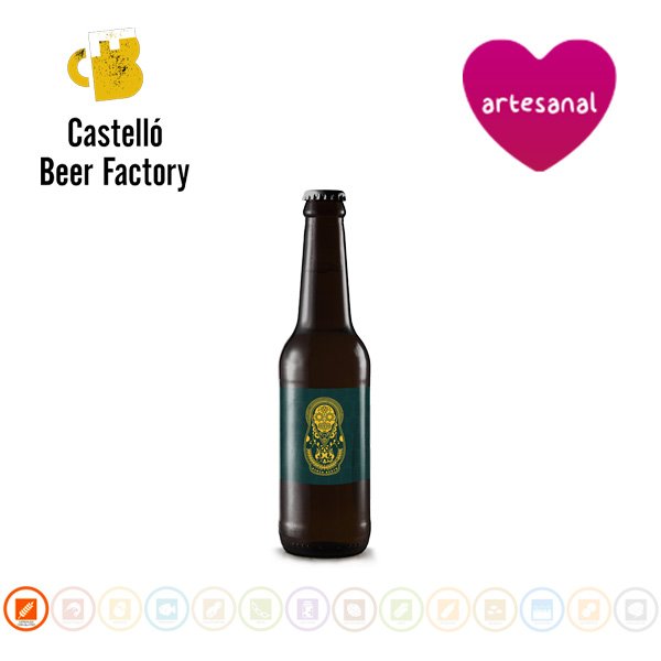 Cerveza MOKA SHINNING Imperial Stout, Castelló Beer Factory