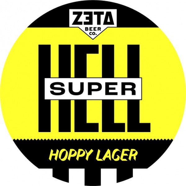 Cerveza SUPER HELL Hoppy Lager, Zeta Beer