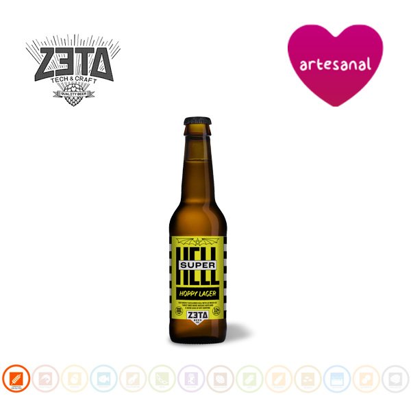 Cerveza SUPER HELL Hoppy Lager, Zeta Beer