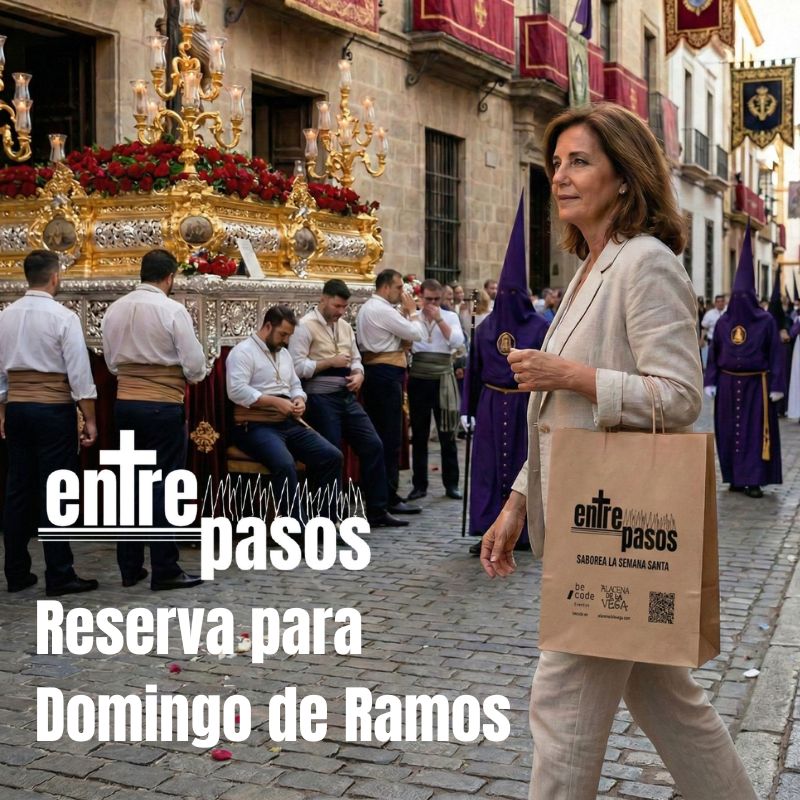 Reserva entre pasos Domingo de Ramos